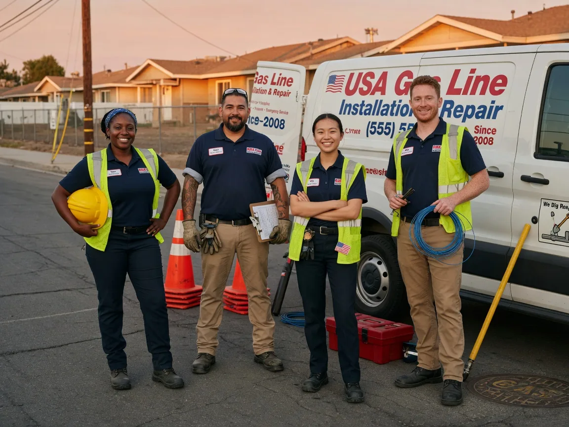 Gas Line Installation company in Denham Springs, LA